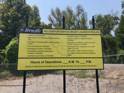 Alligator Bayou Launch